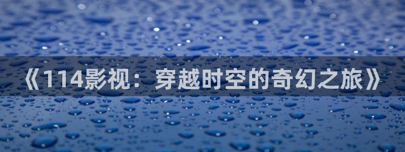 韩影理论电影大全：《114影视：穿越时空的奇幻之旅》